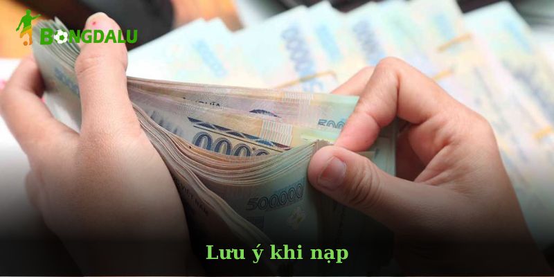 Các hình thức gửi tiền phổ biến tại Bóng Đá Lu